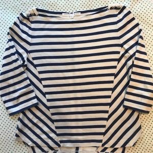 Veronica Beard Striped T-Shirt